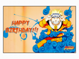 Naruto Birthday Card Peanuts and Naruto Birthday Cards fortytwo