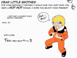 Naruto Birthday Card Retarded Naruto Birthday Card by Shylittleghost On Deviantart