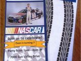 Nascar Birthday Card Nascar Birthday Party Invitations Nascar Pinterest