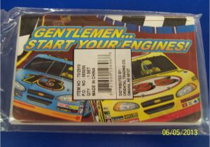 Nascar Birthday Card Start Your Engines Racing Race Car Nascar Birthday Party