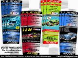 Nascar Birthday Invitations Nascar Ticket Party Invitation Ticket Style Pit Pass