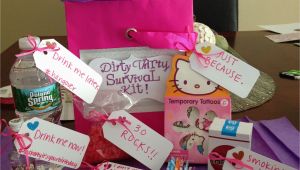 Naughty Birthday Gifts for Her 30th Birthday Gift for Her Dirty 30 Survival Kit Gift