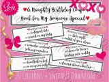 Naughty Birthday Gifts for Him Naughty Birthday Gift Printable Naughty Coupon Book for