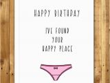Naughty Happy Birthday Cards Boyfriend Birthday Card Naughty Birthday Card for Boyfriend