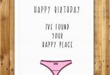 Naughty Happy Birthday Quotes Boyfriend Birthday Card Naughty Birthday Card for Boyfriend