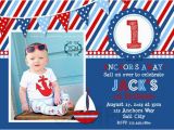 Nautical Birthday Invitations Free 5 Nautical Birthday Invitations for Your Inspiration