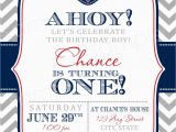 Nautical Birthday Invitations Free Nautical Birthday Invitation Templates