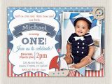 Nautical Birthday Invites 5 Nautical Birthday Invitations for Your Inspiration