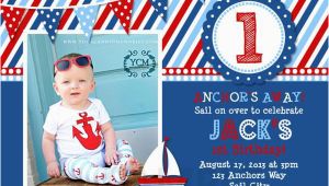 Nautical Birthday Invites 5 Nautical Birthday Invitations for Your Inspiration