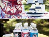 Nautical Decorations for Birthday Party A Summer Nautical Birthday Party Party Ideas Party