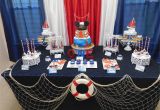 Nautical Decorations for Birthday Party Nautical and Mickey Mouse theme Party for Baby 39 S First