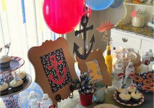 Nautical First Birthday Decorations A Nautical 1st Birthday Party Craft O Maniac