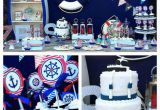 Nautical First Birthday Decorations Kara 39 S Party Ideas Nautical themed First Birthday Party