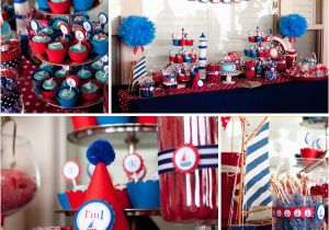 Nautical First Birthday Decorations Nautical 1st Birthday Kimi G Photography