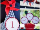 Nautical First Birthday Decorations Nautical First Birthday Party for Boy Spaceships and