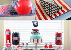 Nautical First Birthday Decorations Nautical Pirate Birthday Party Creative First Birthday