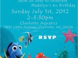 Nemo Birthday Party Invitations 48 Best Images About Dory Nemo On Pinterest Party