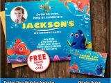 Nemo Birthday Party Invitations Finding Dory Invitation Finding Dory Invite Printable