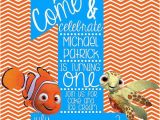 Nemo Birthday Party Invitations Finding Nemo Birthday Invitations Oxsvitation Com