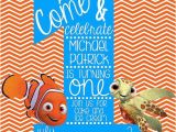 Nemo Birthday Party Invitations Finding Nemo Birthday Invitations Oxsvitation Com