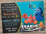 Nemo Birthday Party Invitations Finding Nemo Invitation Finding Nemo Invite Finding Nemo