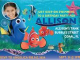 Nemo Birthday Party Invitations Finding Nemo Invitations