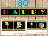 Neon Happy Birthday Banner Neon Happy Birthday Banner