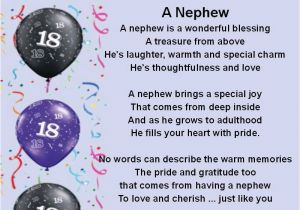 Nephew 18th Birthday Card Nephew 18 Birthday Wishes Pinterest