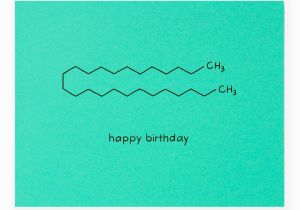 Nerd Birthday Cards Chemistry Nerd Birthday Card Happy Birthday Candle Chemical