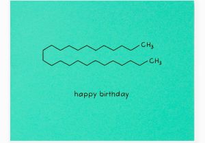 Nerd Birthday Cards Chemistry Nerd Birthday Card Happy Birthday Candle Chemical