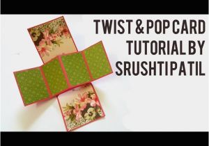 Never Ending Singing Birthday Card Twist Pop Card Tutorial by Srushti Patil Mp3fordfiesta Com