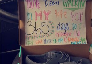 Newly Dating Birthday Gifts for Him One Year Gift for A Boyfriend Nike Janoski Cute Sign