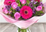 Next Birthday Flowers Gerbera and Rose Hand Tied Next Day Flowers