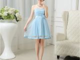Nice Birthday Dresses Nice Strapless Party Prom Bridesmaid Dress for Girl Free