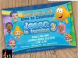 Nick Jr Birthday Invitations Bubble Guppies Birthday Invitation Diy Printable Invitation