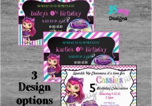 Nick Jr Birthday Invitations Little Charmers Birthday Invitation Little Charmers Birthday