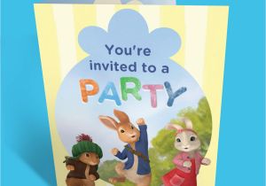 Nick Jr Birthday Invitations Peter Rabbit Birthday Party Invitations Nickelodeon Parents