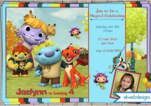 Nick Jr Birthday Invitations Wallykazam Birthday Invitation Printable