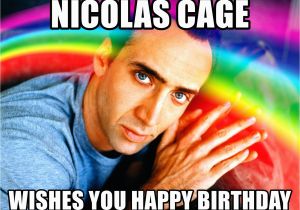 Nicolas Cage Birthday Memes Nicolas Cage Wishes You Happy Birthday Cagebow Meme