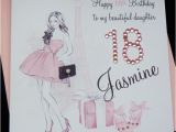 Niece 16th Birthday Card Handmade Personalised Birthday Card Daughter Granddaughter