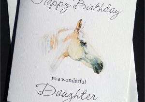 Niece 16th Birthday Card Horse Birthday Card Daughter Sister Mum Niece Auntie