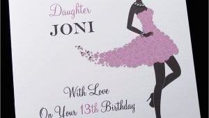 Niece 16th Birthday Card Personalised Birthday Card Sister Daughter Friend Niece