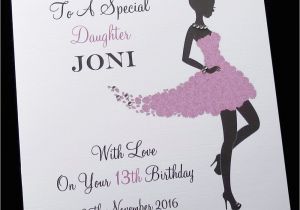 Niece 16th Birthday Card Personalised Birthday Card Sister Daughter Friend Niece