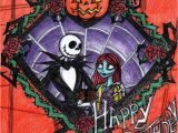 Nightmare before Christmas Birthday Card G Happy Tim Burton Birthday by Ankoku Sensei On Deviantart