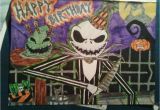 Nightmare before Christmas Birthday Card Nightmare before Christmas Birthday Card by Moderndaypoe