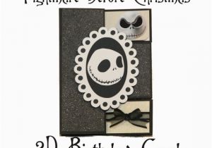 Nightmare before Christmas Birthday Card Nightmare before Christmas Birthday Shutter by