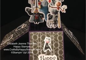 Nightmare before Christmas Birthday Card Nightmare before Christmas Card In A Box by Happystamper508