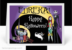 Nightmare before Christmas Birthday Card Traditional Halloween Cards Harrison Greetings Business