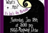 Nightmare before Christmas Birthday Invitation Template Diy Nightmare before Christmas with Jack Sally Birthday