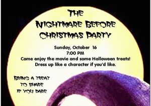 Nightmare before Christmas Birthday Invitation Template Utah County Mom Nightmare before Christmas Party